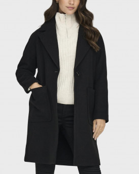 ONLY WOMEN'S COAT - 15285883 - BLACK
