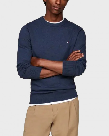 TOMMY HILFIGER ΑΝΔΡΙΚΗ ΜΠΛΟΥΖΑ ΠΛΕΚΤΗ ΚΑΝΟΝΙΚΗ ΓΡΑΜΜΗ - MW0MW28046