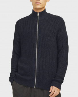 JACK & JONES ΑΝΔΡΙΚΗ ΠΛΕΚΤΗ ΖΑΚΕΤΑ - 12257483 - ΜΠΛΕ
