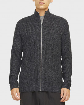 JACK & JONES ΑΝΔΡΙΚΗ ΠΛΕΚΤΗ ΖΑΚΕΤΑ - 12257483 - ΑΝΘΡΑΚΙ