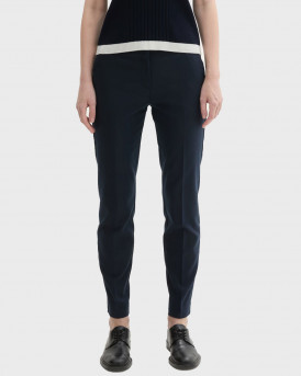 TOM TAILOR WOMEN'S SLIM FIT CHINO TROUSERS - 1044864 - BLUE