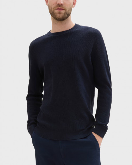 TOM TAILOR ΑΝΔΡΙΚΟ ΠΛΕΚΤΟ ΠΟΥΛΟΒΕΡ - 1042453