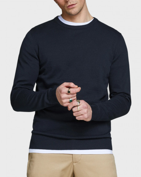 JACK & JONES ΑΝΔΡΙΚΟ ΠΟΥΛΟΒΕΡ ΣΤΕΝΗ ΓΡΑΜΜΗ - 12137190