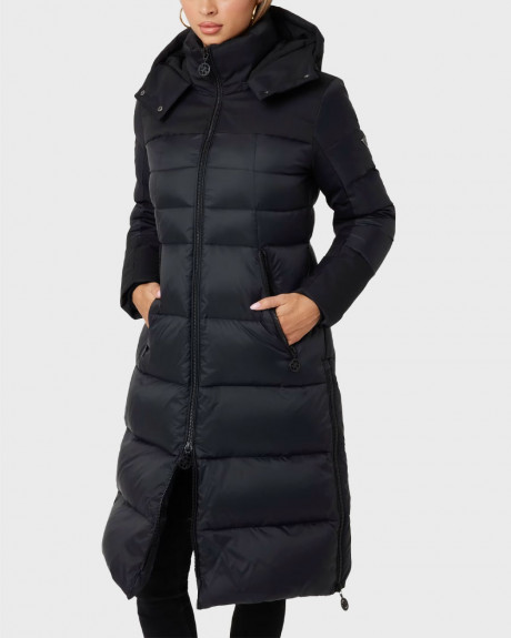 GUESS CAROLYN WOMEN'S LONG PUFFER JACKET - W4BL0DWG0V0