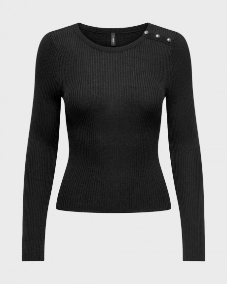 ONLY ΓΥΝΑΙΚΕΙΑ ΜΠΛΟΥΖΑ ΠΛΕΚΤΗ ΜΑΚΡΥΜΑΝΙΚΗ - 15332209