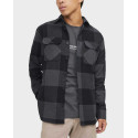 JACK & JONES MEN'S SHIRT CHECKERED COMFORT FIT - 12248409 - DARK GREY