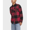 JACK & JONES MEN'S SHIRT CHECKERED COMFORT FIT - 12248409 - DARK GREY