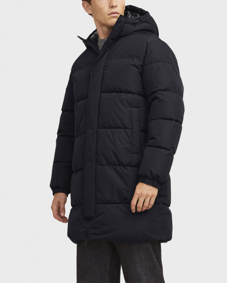 JACK & JONES ΑΝΔΡΙΚΟ ΜΑΚΡΥ ΜΠΟΥΦΑΝ PUFFER ΜΕ ΚΟΥΚΟΥΛΑ - 12256980