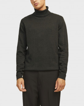 JACK & JONES ΑΝΔΡΙΚΟ ΠΟΥΛΟΒΕΡ ΖΙΒΑΓΚΟ - 12258051 - ΛΑΔΙ