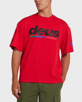 DEUS EX MACHINA DIG U ΑΝΔΡΙΚΗ ΜΠΛΟΥΖΑ ΚΟΝΤΟΜΑΝΙΚΗ - DMF241711A - ΚΟΚΚΙΝΟ