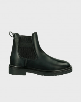 GANT MEN'S CHELSEA LEATHER BOOTS - 29651740 - BLACK