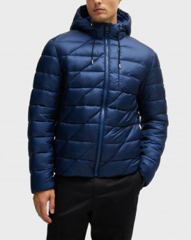 BOSS C-CALLEAS ΑΝΔΡΙΚΟ ΜΠΟΥΦΑΝ PUFFER ΜΕ ΚΟΥΚΟΥΛΑ - 50524648 - ΜΠΛΕ