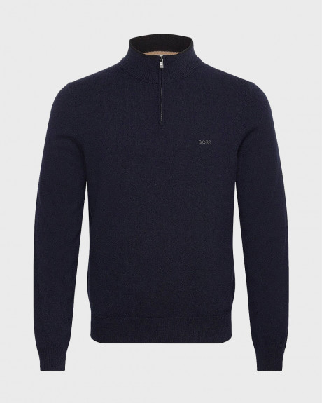 BOSS EMARLO ΑΝΔΡΙΚΟ ΠΟΥΛΟΒΕΡ HALF-ZIP - 50530314