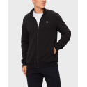 BOSS C-SIZA MEN'S ZIPPED CARDIGAN - 50523916 - BLACK