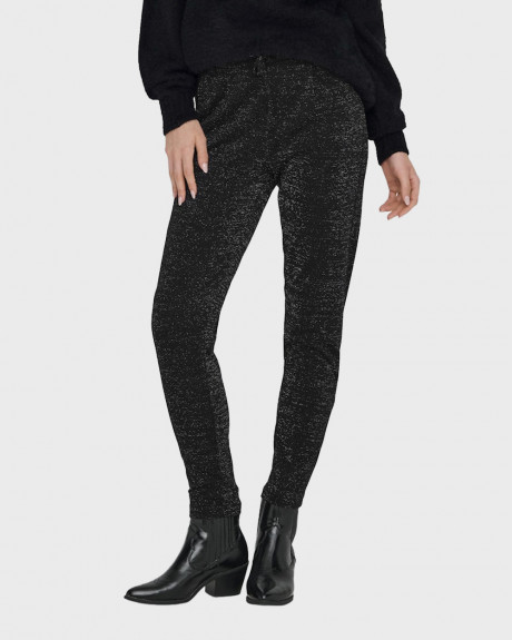ONLY WOMEN'S LUREX TROUSERS  - 15334038