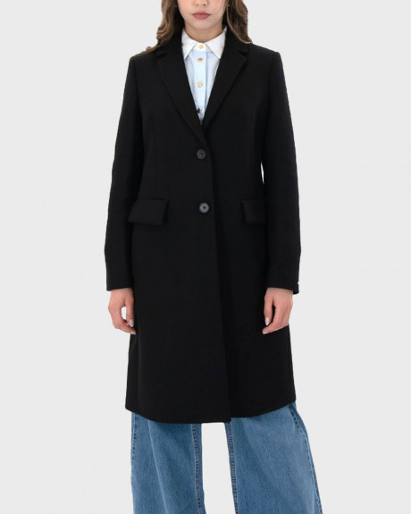 TOMMY HILFIGER WOMEN'S WOOLEN COAT - WW0WW42738