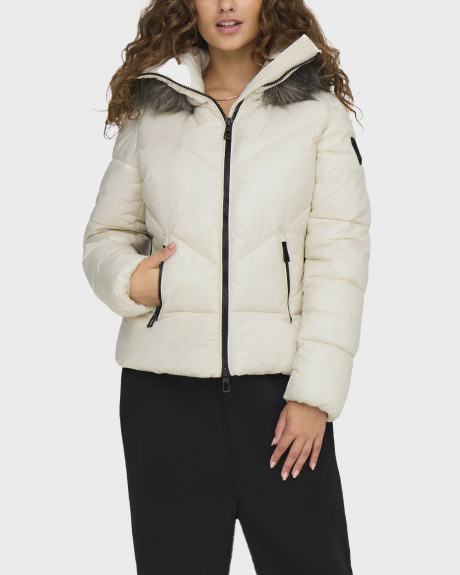 ONLY ΓΥΝΑΙΚΕΙΟ ΜΠΟΥΦΑΝ PUFFER ΜΕ ΚΟΥΚΟΥΛΑ - 15322003