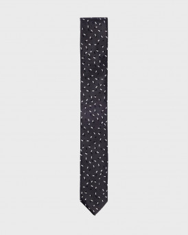 BOSS ΑΝΔΡΙΚΗ ΜΕΤΑΞΩΤΗ ΓΡΑΒΑΤΑ ΑΜΕ ΜΙΚΡΟΣΧΕΔΙΟ - 50524839  - ΜΠΛΕ