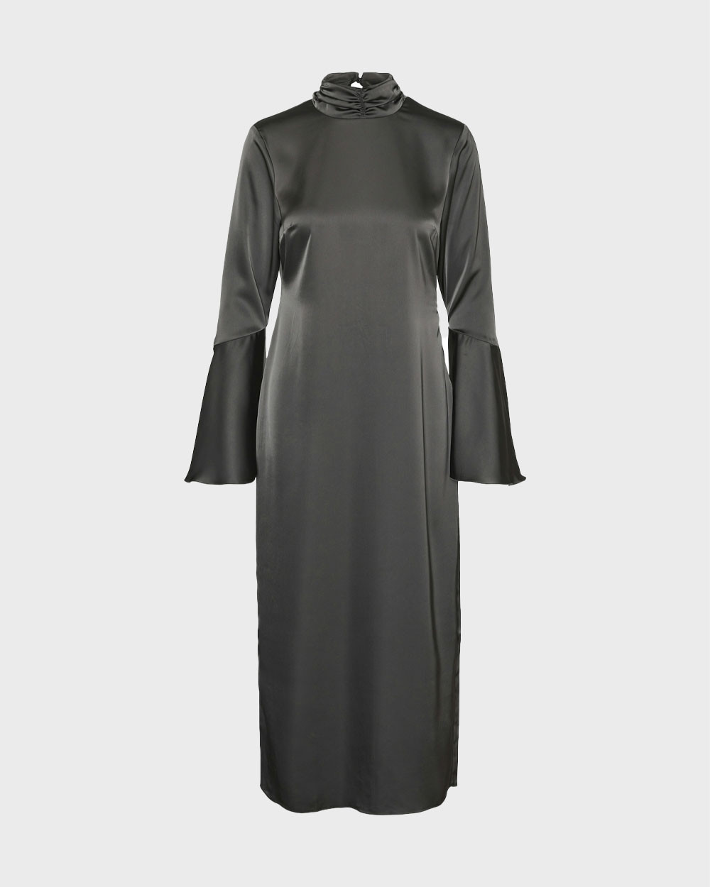 vero moda grey dress Vero Moda Curve Nancy Dress | Curvy Clothing main image 1