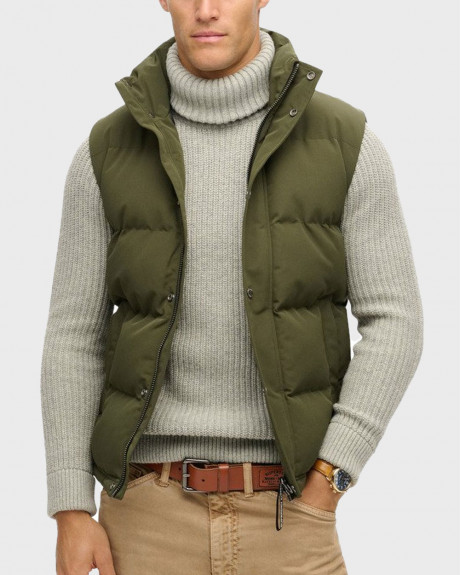 SUPERDRY EVEREST GILET ΑΝΔΡΙΚΟ ΓΙΛΕΚΟ PUFFER - Μ5012151A