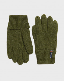 SUPERDRY ESSENTIAL LOGO UNISEX ΠΛΕΚΤΑ ΓΑΝΤΙΑ - M9310076A - ΠΡΑΣΙΝΟ