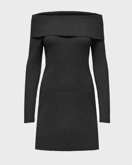 ONLY ΓΥΝΑΙΚΕΙΟ ΜΙΝΙ ΠΛΕΚΤΟ ΦΟΡΕΜΑ OFF-SHOULDER - 15344233