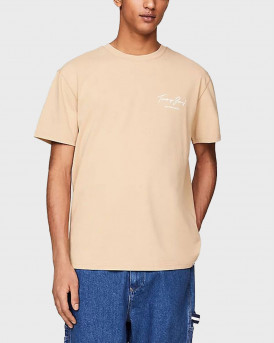 TOMMY JEANS VINTAGE DNA ΑΝΔΡΙΚΗ ΜΠΛΟΥΖΑ ΚΟΝΤΟΜΑΝΙΚΗ - DM0DM18518 - ΜΠΕΖ