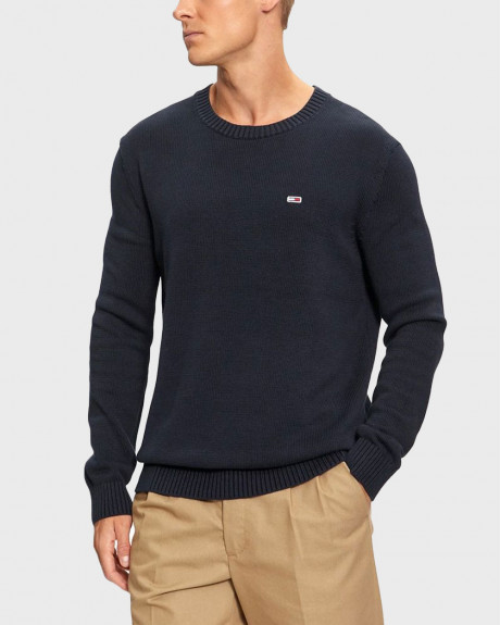TOMMY JEANS ESSENTIALS C MEN'S SWEATER - DM0DM18370