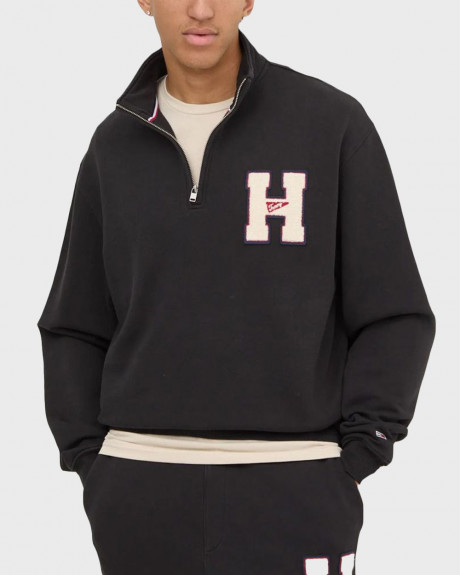 TOMMY JEANS CHEST PATCH ΑΝΔΡΙΚΟ ΦΟΥΤΕΡ HALF-ZIP - DM0DM21263