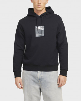 JACK & JONES ΑΝΔΡΙΚΟ ΦΟΥΤΕΡ - 12271202 - ΜΑΥΡΟ