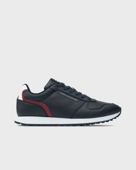 TOMMY HILFIGER NEW RUNNER EVA MIX ΑΝΔΡΙΚΑ ΔΕΡΜΑΤΙΝΑ SNEAKERS - FM0FM05453