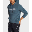 TOMMY HILFIGER ΑΝΔΡΙΚΟ ΦΟΥΤΕΡ ΜΕ ΚΟΥΚΟΥΛΑ - MW0MW33631 - ΜΠΛΕ