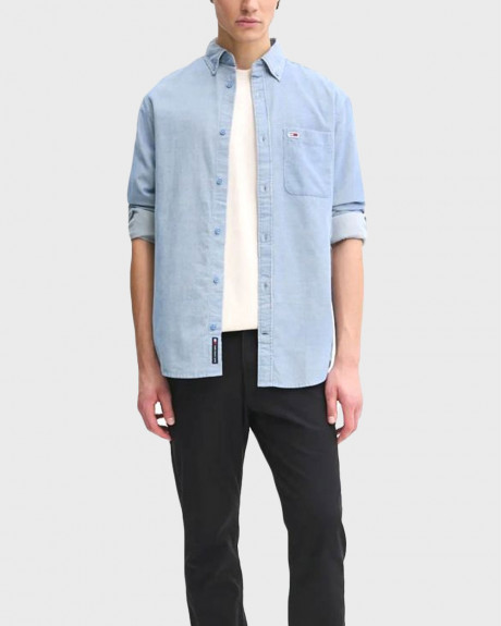 TOMMY JEANS MEN'S CORDUROY SHIRT - DM0DM20672