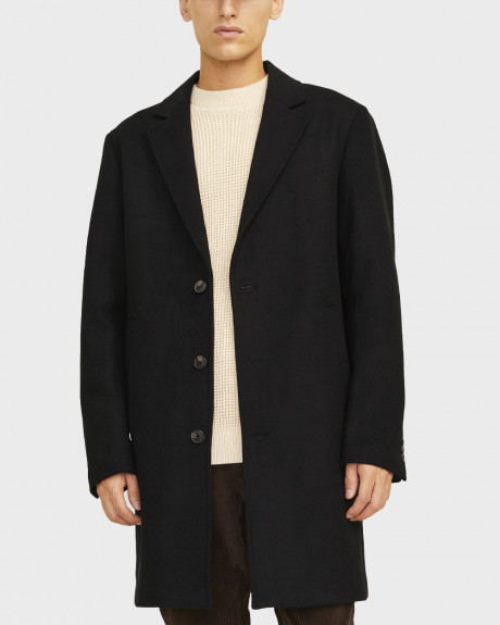 JACK & JONES MEN'S WOOL COAT - 12263845