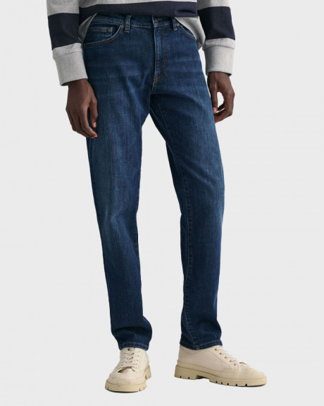 GANT MEN'S SLIM FIT JEANS - 1000260