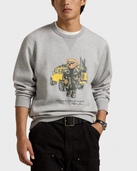 POLO RALPH LAUREN ΑΝΔΡΙΚΟ ΦΟΥΤΕΡ - 710958195001 - ΓΚΡΙ