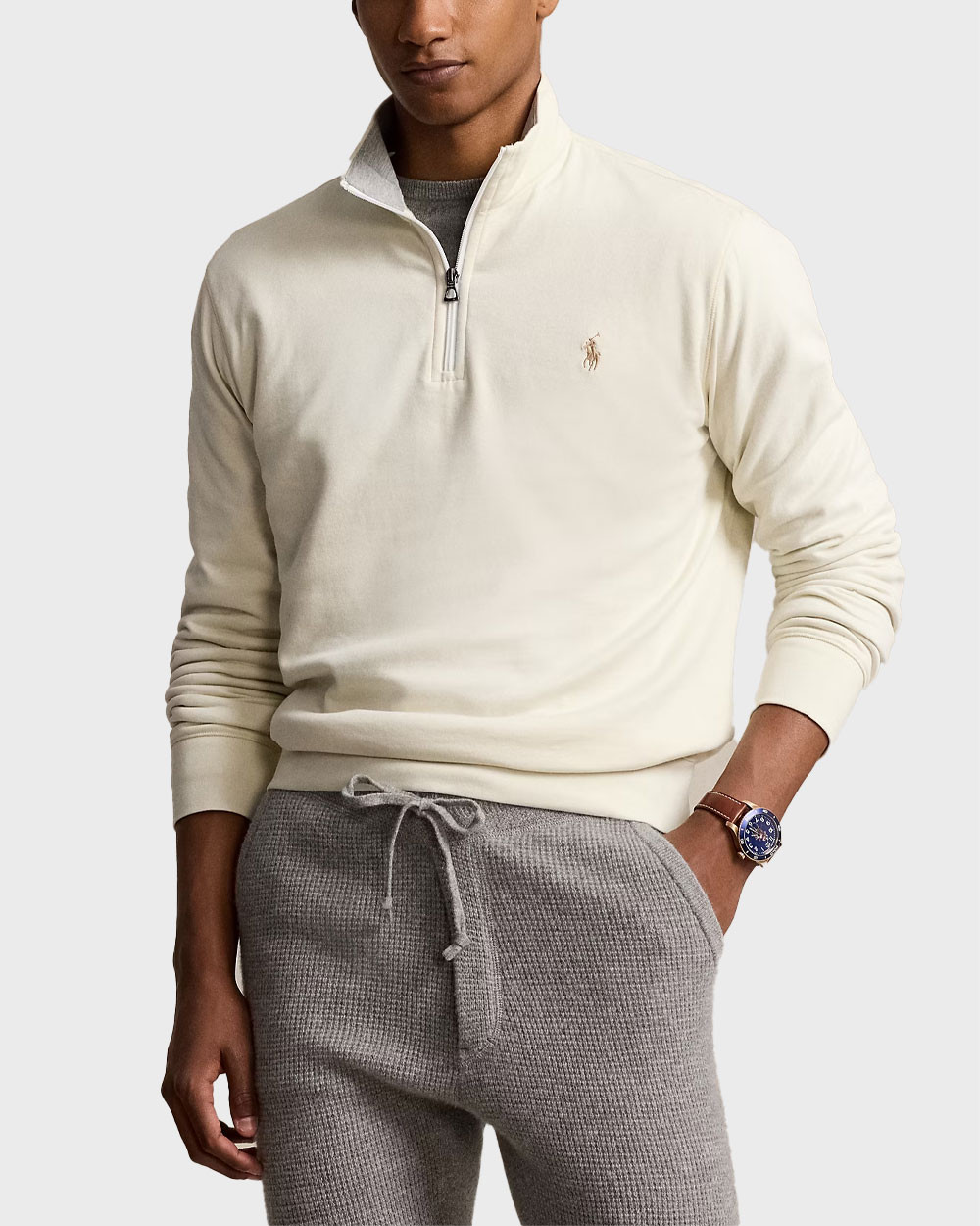 POLO RALPH LAUREN MEN'S HALF-ZIP SWEATSHIRT 710812963057