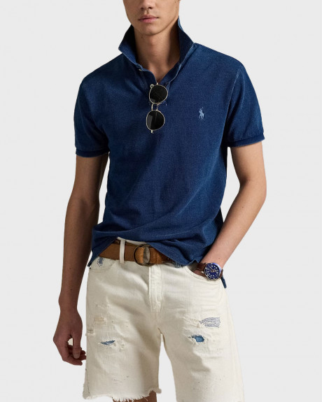 POLO RALPH LAUREN ΑΝΔΡΙΚΗ ΠΟΛΟ ΜΠΛΟΥΖΑ ΚΟΝΤΟΜΑΝΙΚΗ - 710970581001