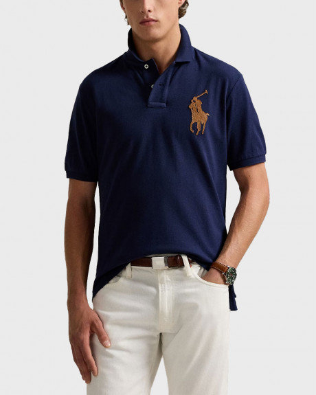 POLO RALPH LAUREN ΑΝΔΡΙΚΗ ΠΟΛΟ ΜΠΛΟΥΖΑ ΚΟΝΤΟΜΑΝΙΚΗ - 710958776001