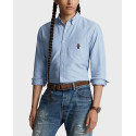 POLO RALPH LAUREN MEN'S POLO BEAR OXFORD SHIRT - 710928917001 - LIGHT BLUE