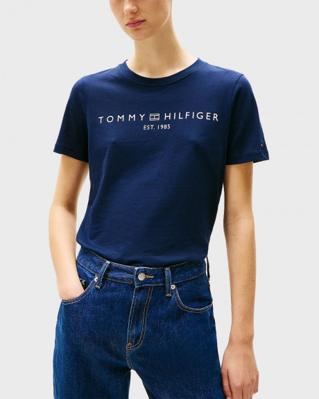 TOMMY HILFIGER ΓΥΝΑΙΚΕΙΑ ΜΠΛΟΥΖΑ ΚΟΝΤΟΜΑΝΙΚΗ - WW0WW40276