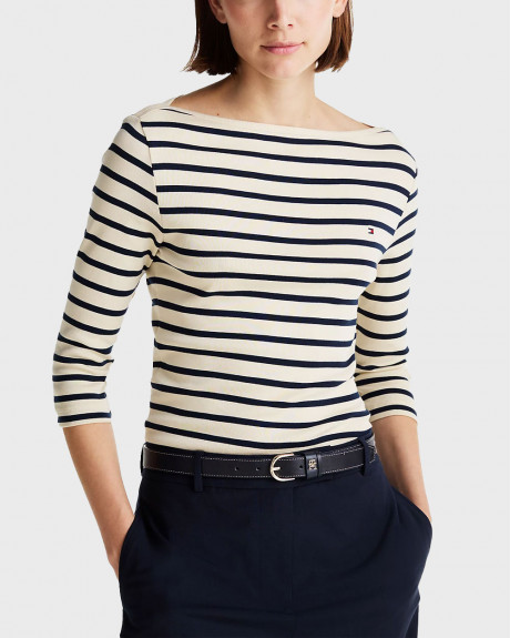 TOMMY HILFIGER ΓΥΝΑΙΚΕΙΑ ΜΠΛΟΥΖΑ 3/4 ΜΑΝΙΚΙ - WW0WW40589