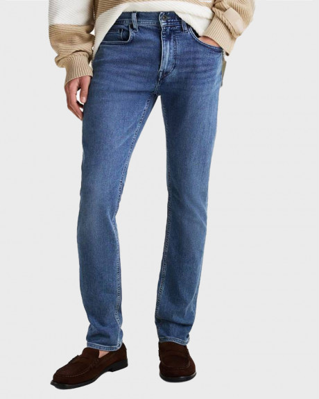 TOMMY HILFIGER ΑΝΔΡΙΚΟ BLEECKER ΤΖΙΝ ΠΑΝΤΕΛΟΝΙ ΣΤΕΝΗ ΓΡΑΜΜΗ - MW0MW37830