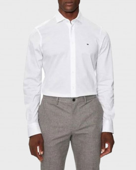 TOMMY HILFIGER MEN'S REGULAR FIT SHIRT - ΜW0ΜW36913 - WHITE