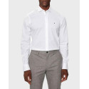 TOMMY HILFIGER MEN'S REGULAR FIT SHIRT - ΜW0ΜW36913 - WHITE