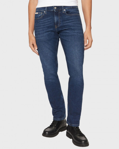 CALVIN KLEIN JEANS ΑΝΔΡΙΚΟ ΤΖΙΝ ΠΑΝΤΕΛΟΝΙ ΣΤΕΝΗ ΓΡΑΜΜΗ - J30J326530