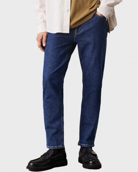 CALVIN KLEIN JEANS MEN'S CROPPED JEANS - J30J327009