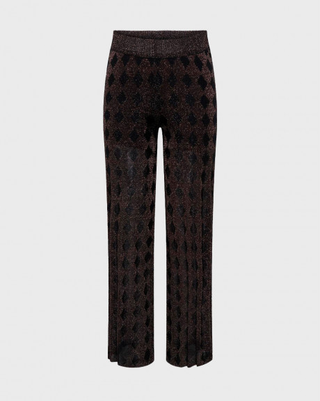 ONLY WOMEN'S LUREX PANTS - 15336025