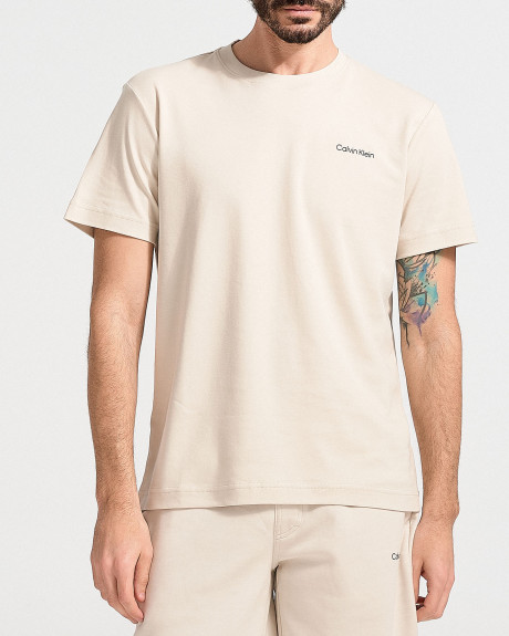 CALVIN KLEIN MICRO LOGO ΑΝΔΡΙΚΗ ΜΠΛΟΥΖΑ ΚΟΝΤΟΜΑΝΙΚΗ - K10K109894