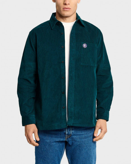 BLACKTOP FOUNDATION MEN'S SHIRT OVERSIZED - CORDY